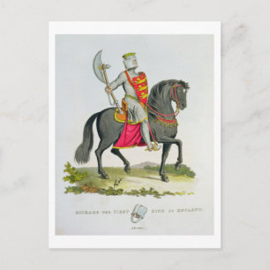 Richard I, Kung i England (1157-99), 1194, från " Vykort