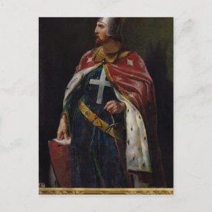 Richard I Lioneart Kung of England, 1841 Vykort
