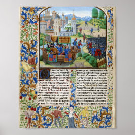 Richard II i England möter rebellerna Poster