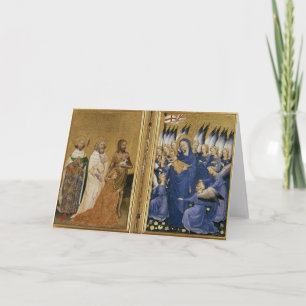 Richard II som framläggas till oskulden och barnet Kort