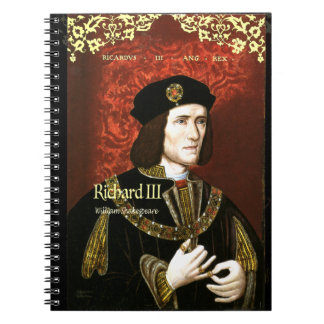 Richard III Anteckningsbok Med Spiral