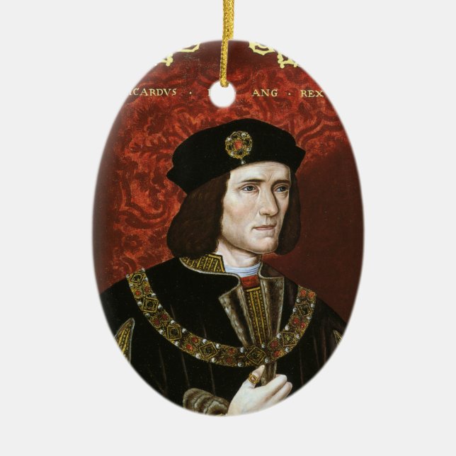 Richard III Ceramic Ornament (Framsidan)