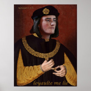 Richard III får ett nytt huvud (sitt eget!) Poster