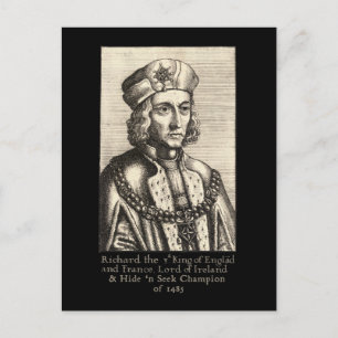 Richard III: Göm "n Seek Champion Vykort