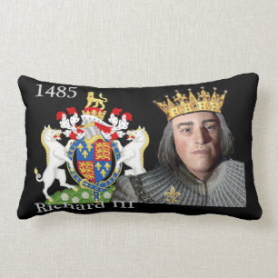 Richard III ha på sig hans krona Lumbarkudde
