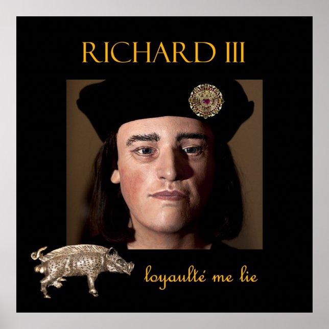 Richard III i skuggorna Poster (Framsidan)