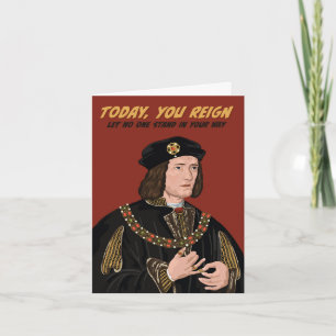 Richard III Idag får du födelsedag Kort
