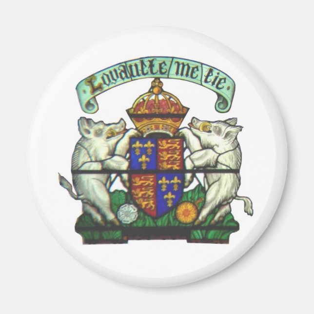 Richard III Motto Magnet (Framsidan)