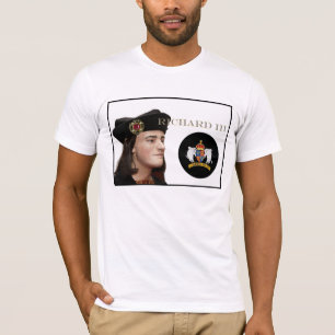 Richard III och hans vitgaltemblem T-shirt