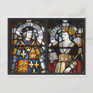 RICHARD III OCH QUEEN ANNE OF ENGLAND VYKORT