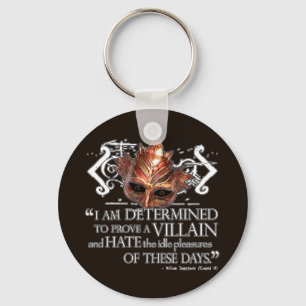Richard III Quote Nyckelring