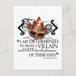 Richard III Quote Vykort