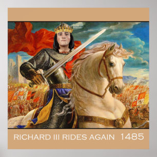 Richard III rider igen! Poster