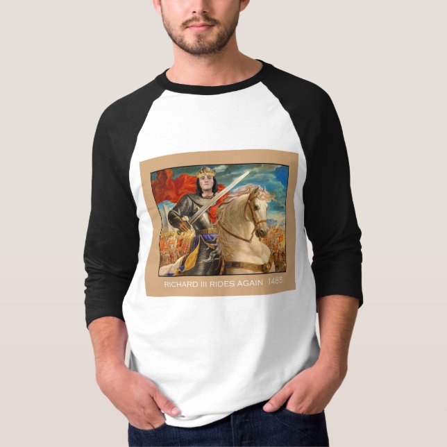 Richard III rider igen! Tee (Framsida)