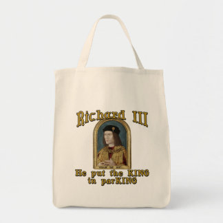 Richard III satte kungen, i att parkera tshirten Tygkasse