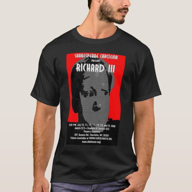 RICHARD III T-SHIRT (Framsida)