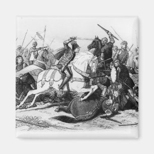 Richard III vid slaget vid Bosworth 1485 Magnet
