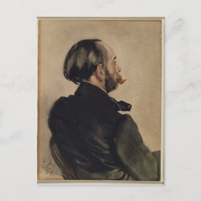 Richard, konstnären 1860 vykort (Framsida)