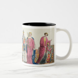 Richard Lionhearten, John av magert, Edward III, Två-Tonad Mugg