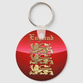 Richard LionHjärts Royal Shield of England Nyckelring