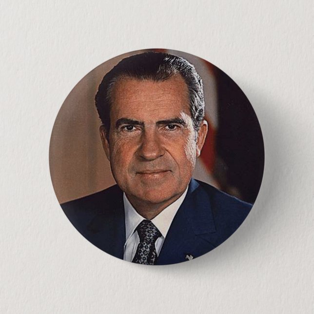 Richard M. Nixon 37 Knapp (Framsida)