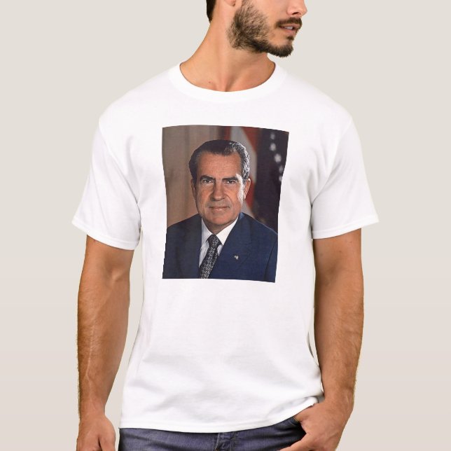 Richard M. Nixon Tee Shirt (Framsida)