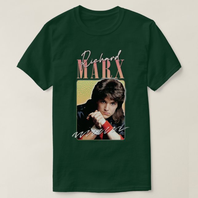 Richard Marx 1980 s Retro Aesthetic T Shirt (Design framsida)