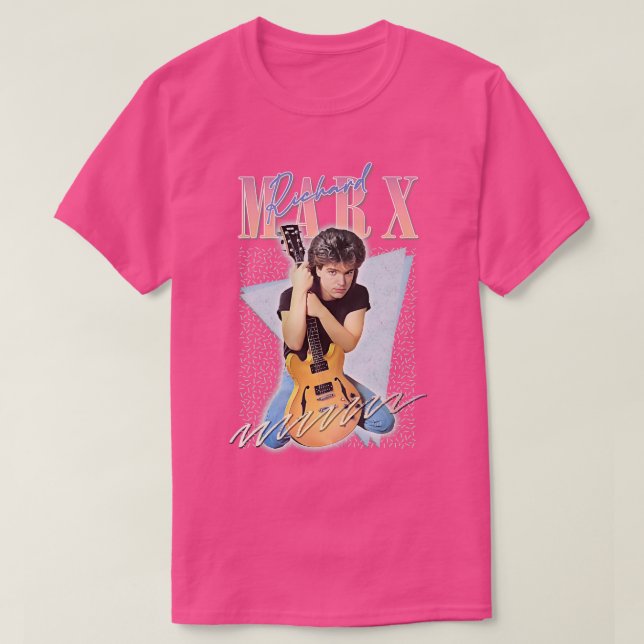 Richard Marx 80s Retro T Shirt (Design framsida)