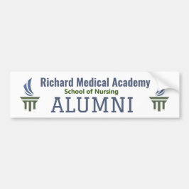 Richard Medical Academy Alumni Bumper Sticker Bildekal