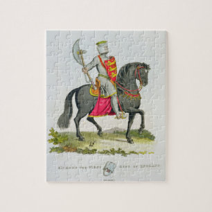 Richard mig, kung av England (1157-99), 1194, frå Pussel