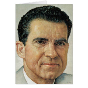 Richard Milhouse Nixon Hälsningskort
