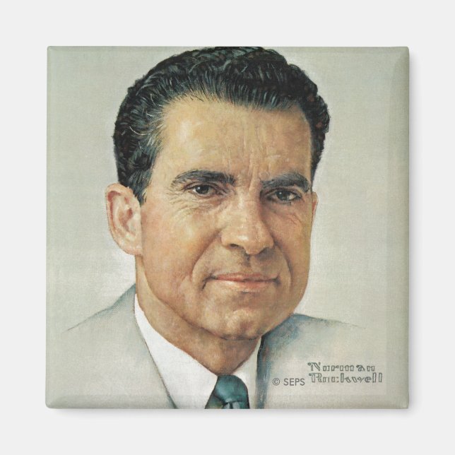 Richard Milhouse Nixon Magnet (Framsidan)