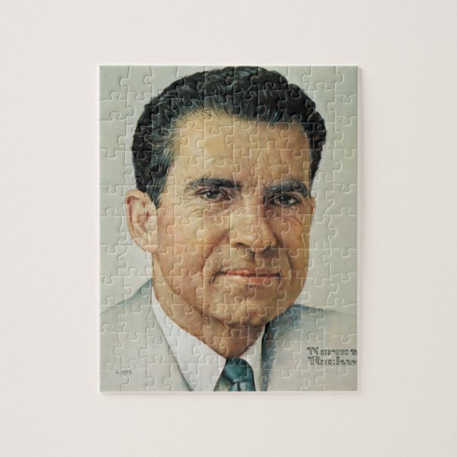 Richard Milhouse Nixon Pussel (Vertikal)