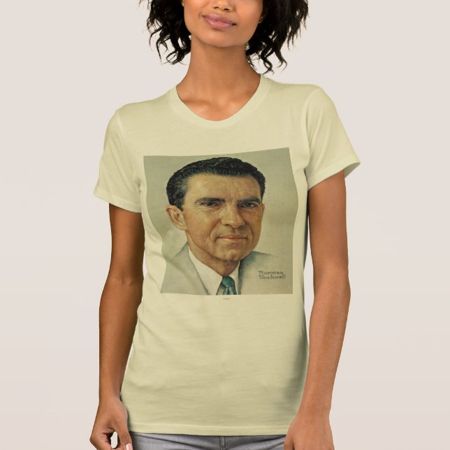 Richard Milhouse Nixon T Shirt (Framsida)