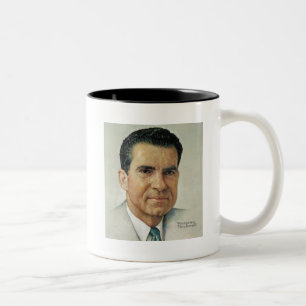 Richard Milhouse Nixon Två-Tonad Mugg