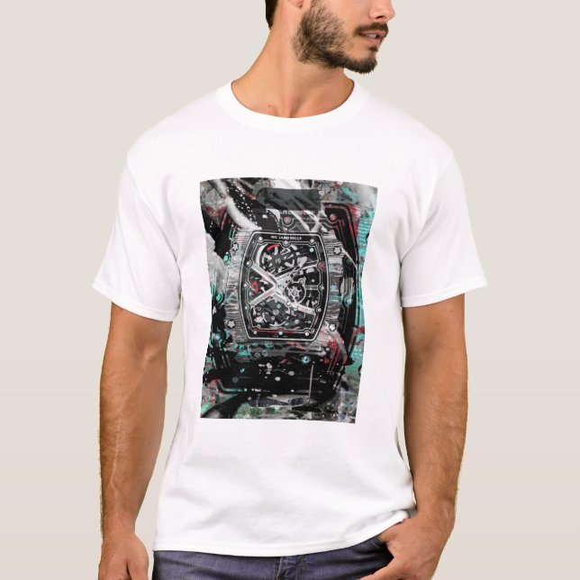 Richard Mille Multi Carbon T Shirt (Framsida)