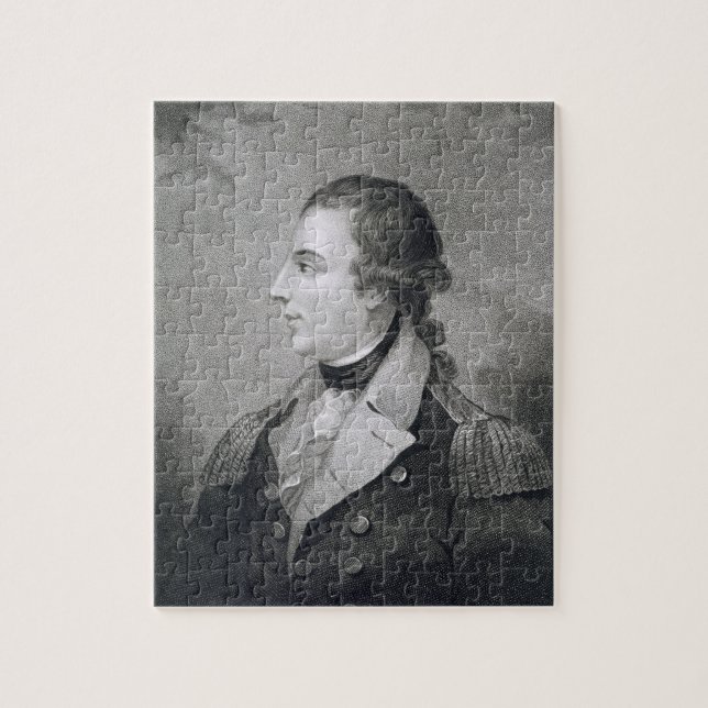 Richard Montgomery (1736-75) som inristas av E. Pussel (Vertikal)