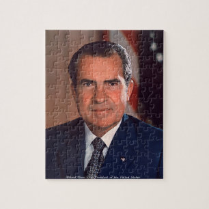 Richard Nixon 37:e presidenten i USA Pussel
