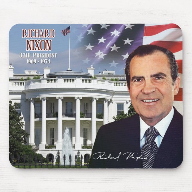Richard Nixon - 37th president av U.S.et Musmatta (Framsidan)