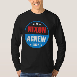 Richard Nixon Agnew Nixon 1972 valkampanj 9 T Shirt