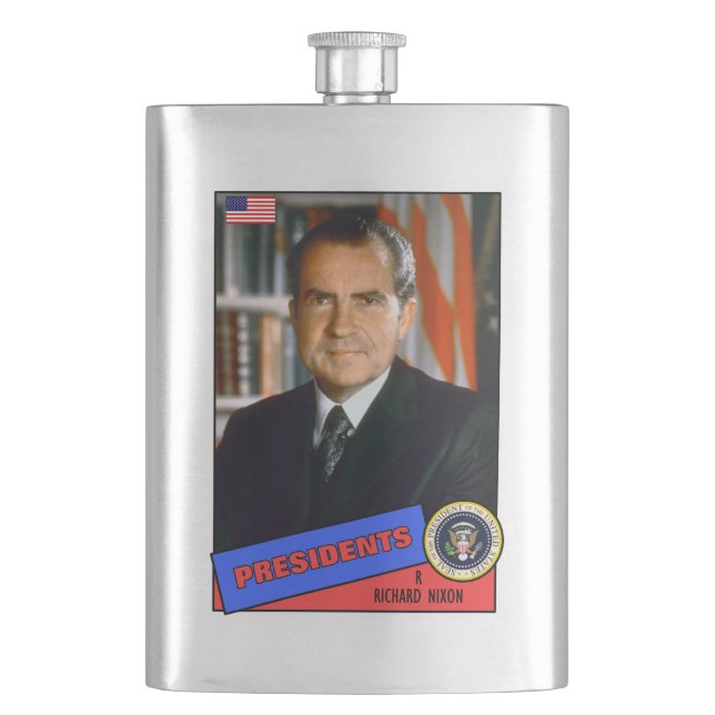 Richard Nixon baseballkort Fickplunta (Framsidan)