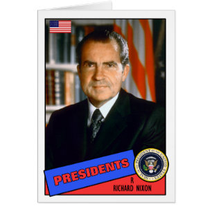 Richard Nixon Basebollkort OBS Kort