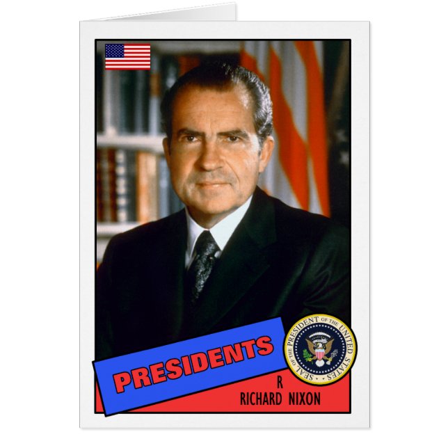 Richard Nixon Basebollkort OBS Kort (Framsidan)