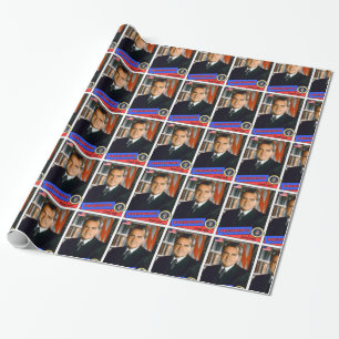 Richard Nixon Basebollkort Presentpapper
