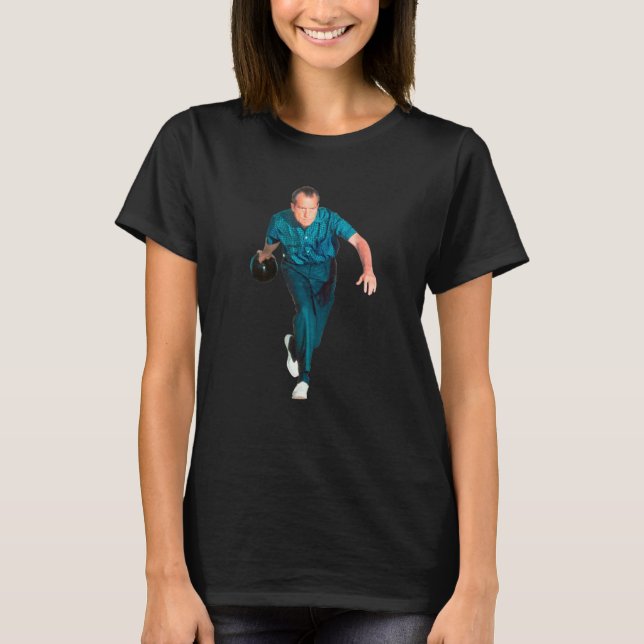 Richard Nixon Bowling T Shirt (Framsida)