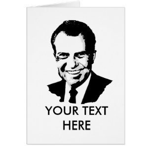 Richard Nixon Hälsningskort