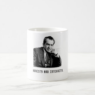 Richard Nixon Honety and Integrity Coffee Mugg