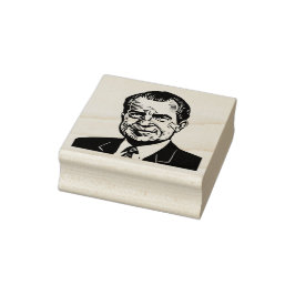 Richard Nixon Rubber Frimärke Stämpel