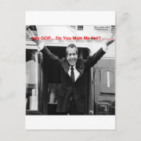 Richard Nixon "Saknar du mig än?" Roliga presenter
