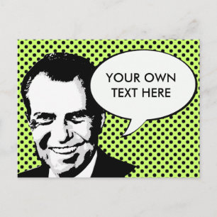Richard Nixon Vykort